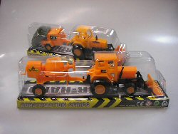 Art.nr: 42827 - KLEINE TREKKER + AANHANGWAGEN OP BLISTER (12st.)