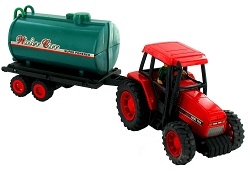 Art.nr: 42830 - GROTE TREKKER MET KAR - MODEL 2 (2st)