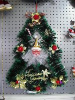 Art.nr: 49578 - DEURVERSIERING KERSTBOOM (6st)