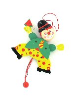 Art.nr: 50137 - JUMPING JACK - CLOWN MODEL 1 (6st.)