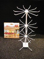 Art.nr: 50670A - DISPLAYREK LAAG WIT