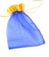 Art.nr: 72990D - Cadeauzakje Blauw (100 st)