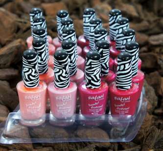 Art.nr: 77783 - SAFARI NAGELLAK ROZE MIX (20st)