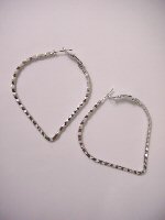 Art.nr: 81151 - Oorbellen - Hart rib (12 st)