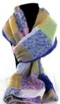 Art.nr: 87973A - Sjawls Happy Flower Purple 2st