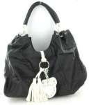 Art.nr: 88061 - HANDTAS ZWART/WIT HART