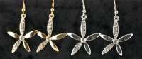 Art.nr: 88228 - OORBELLEN STRASS BLOEM (6st)