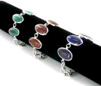 Art.nr: 89653 - ARMBAND NATUURSTEEN (6st).